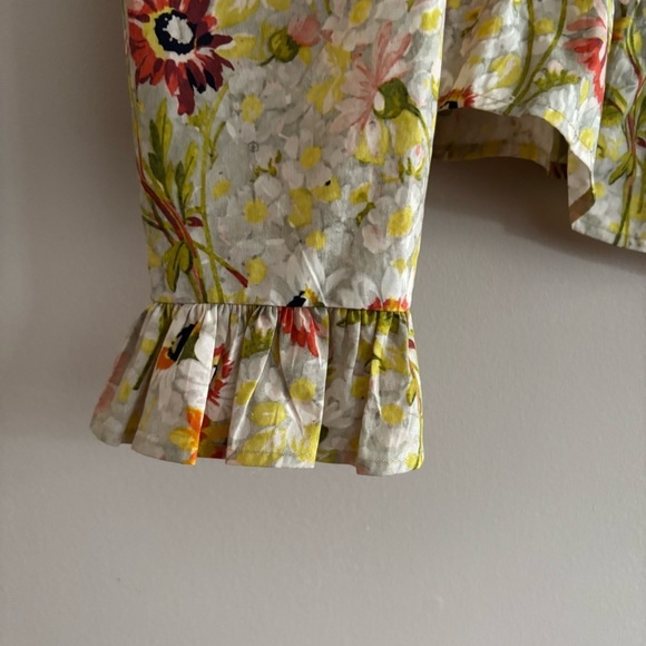 NWT Batsheva x Laura Ashley Grace Blouse in Witton Floral Sz 10 - Picture 9 of 15